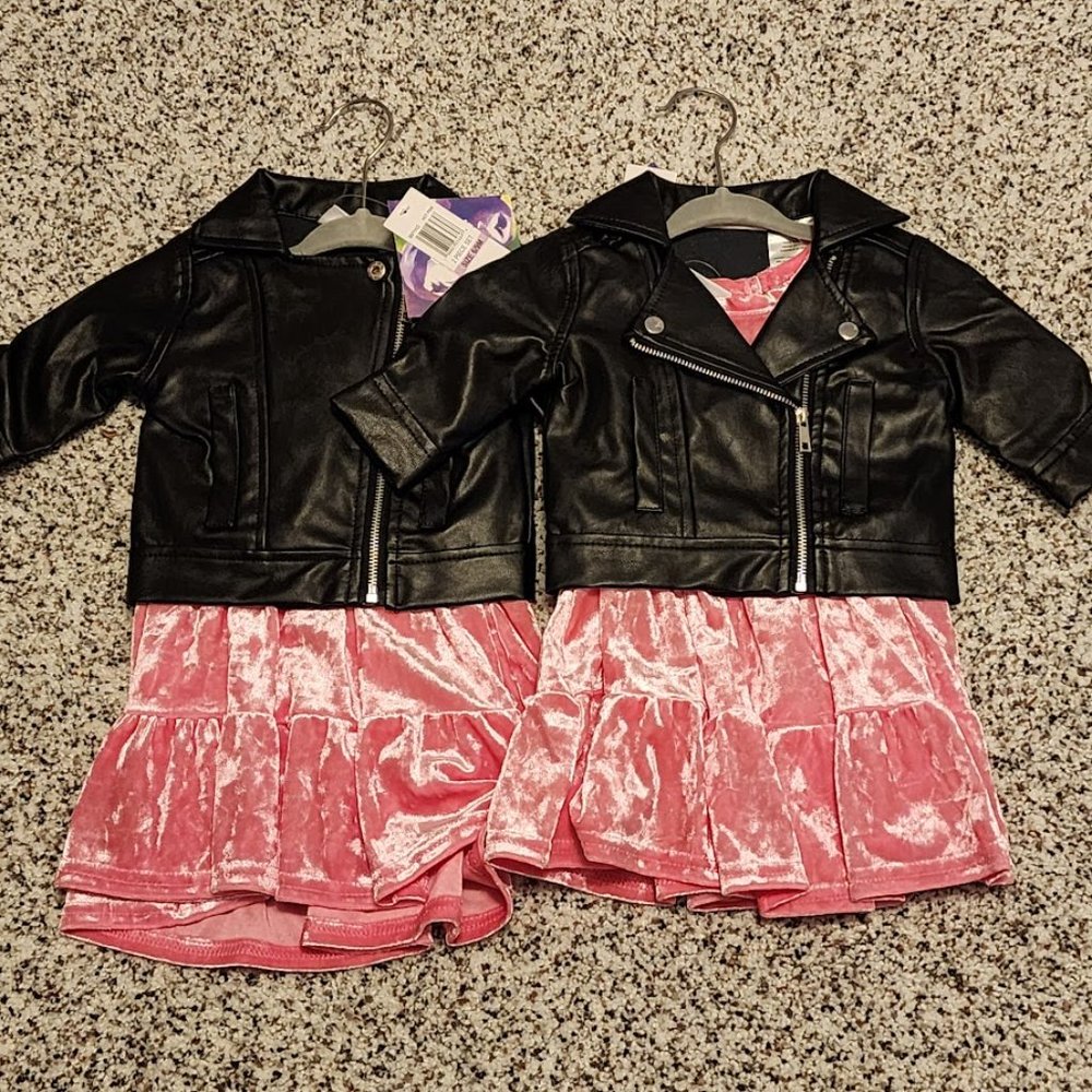 Blueberi Boulevard Baby Girls Sleeveless 2-pc. Dress Set